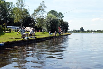 Terreinen aan een meer